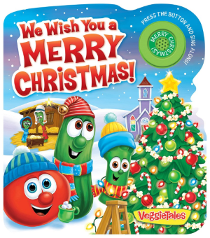 Children's book 'We Wish You a Merry Christmas' by VeggieTales