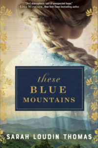The cover image for the book These Blue Mountains.